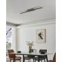 Eglo loftlampe Fraioli-Z sølv LED L105 cm