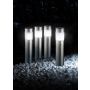 Globo solcelle spydlampe Liora LED H38 cm 4-pak