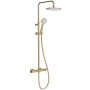 Geyser brusesæt Mini stål guld Ø22 cm