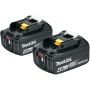 Makita batteri BL1850B 18V 5,0 Ah 2 stk