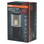 Osram væglampe Endura Classic H23 cm E27 grå