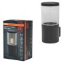 Osram væglampe Endura Classic H23 cm E27 grå