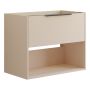 Scanbad underskab med vask Now/Arial sand glat 1 skuffe 81x45,5 cm
