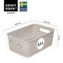 SmartStore opbevaringskurv Essence M hør 5,6 l 29,5 x 20,5 x 12 cm