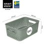SmartStore opbevaringskurv Essence M vintage salvie 5,6 l