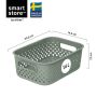 SmartStore opbevaringskurv Essence S vintage salvie 1,6 L