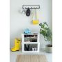SmartStore opbevaringskasse Module 55L hvid med låg
