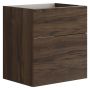 Scanbad underskab med vask Delta/Karat brun eg m/push open 61 cm