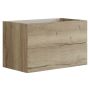 Scanbad underskab med vask Delta/Asyre natur eg m/push open 81 cm