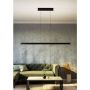 Eglo LED-pendel Ciggiano sort L150 cm