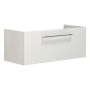 Scanbad underskab med vask Multo/Marbelle mat hvid 1 skuffe 106x47 cm