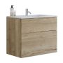 Scanbad underskab med vask Delta/Micca natur eg m/push open 80 cm