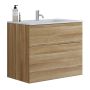 Scanbad underskab med vask Delta/Micca varm eg m/push open 80 cm