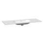 Scanbad underskab med vask Delta/Karat varm eg m/greb 121x45,5 cm