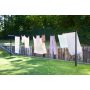 Brabantia tørrestativ HangOut aluminium sort 11x60x220 cm