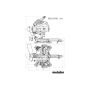 Metabo kap-/geringssav KGSV 216 