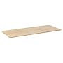 Arbejdsplade eg limtræ 1200x400x12,5 mm