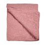 Det Gamle Apotek tæppe quiltet polyester rosa 170x130 cm