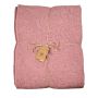 Det Gamle Apotek tæppe quiltet polyester rosa 170x130 cm