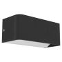Eglo væglampe ude Sania-Z L20 cm LED sort