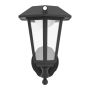 Eglo solcelle væglampe Prietta H26 cm LED sort