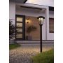 Eglo solcelle havelampe H88 cm LED sort