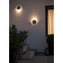 Eglo væglampe ude Briale H20 cm LED sort