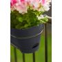 Elho altankasse Vibia Campana Allin1 plast sort 50 cm