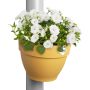 Elho krukke Vibia Campana til nedløbsrør plast gul 22 cm