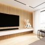 B!design akustikpanel Svendborg eg grå filt 2400x520x18 mm