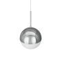 Dyberg Larsen pendel Nova D25 opal/krom E27