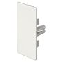 WDK endestykke til kabelkanal 40x90 mm hvid