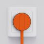 Norm K stikprop flad u. jord orange