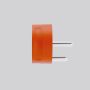 Norm K stikprop flad m. jord orange