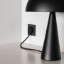 Norm F stikprop Schuko flad sort