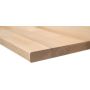 Wallmann træhylde massiv ask 2400x600x18 mm
