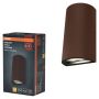 Osram udendørs væglampe Endura Style Updown H16 cm LED rust