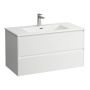 Laufen underskab med vask Pro X mat hvid 100 cm 