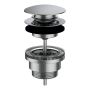 Laufen push-open bundventil 1 1/4" krom