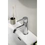 Laufen håndvaskarmatur Lua krom 118 mm 