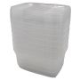 Plastbøtte m/låg 480 ml 7 stk