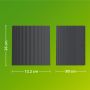 Philips udendørs væglampe Zyra LED grå 4,3 W