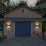 Philips udendørs væglampe Zyra LED grå 4,3 W