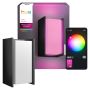Philips Hue udendørs væglampe Turaco E27 grå