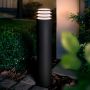 Philips Hue udendørs havelampe Lucca E27 H40 cm grå