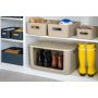 SmartStore opbevaringskasse med låg Module 55L mosgrøn
