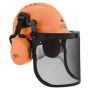 Oregon sikkerhedshjelm Protect m/høreværn orange