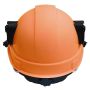 Oregon sikkerhedshjelm Protect m/høreværn orange
