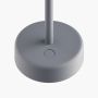 Nordlux bordlampe Ellen To-Go grå LED H25 cm