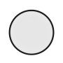 Nordlux loftlampe udendørs Oja Round sort LED Ø29,5 cm